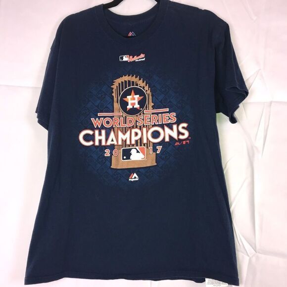 Majestic Houston World Series T-Shirt - Picture 1 of 5